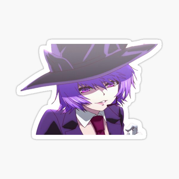 Yuuri amakage - battle game in 5 seconds anime Sticker for Sale