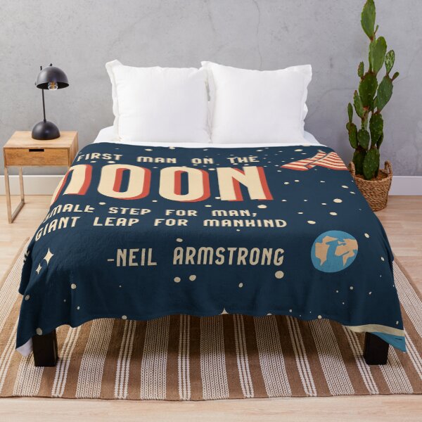 Item preview, Vintage First Man On The Moon Landing designed and sold by Vector Scout Lab.
