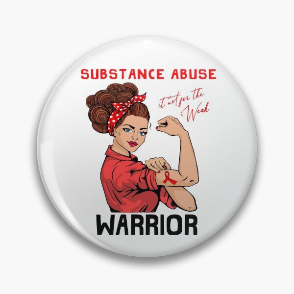Item preview, SUBSTANCE ABUSE Warrior It's Not For The Weak designed and sold by largellie.