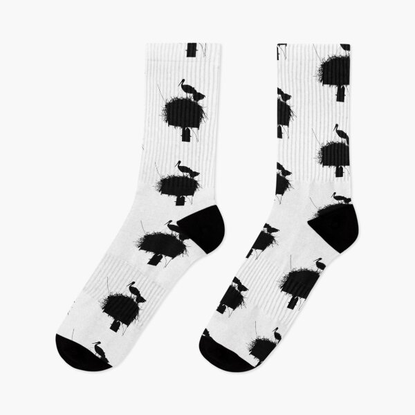 Item preview, Storks In Their Nest Silhouette  designed and sold by DesignMore21.