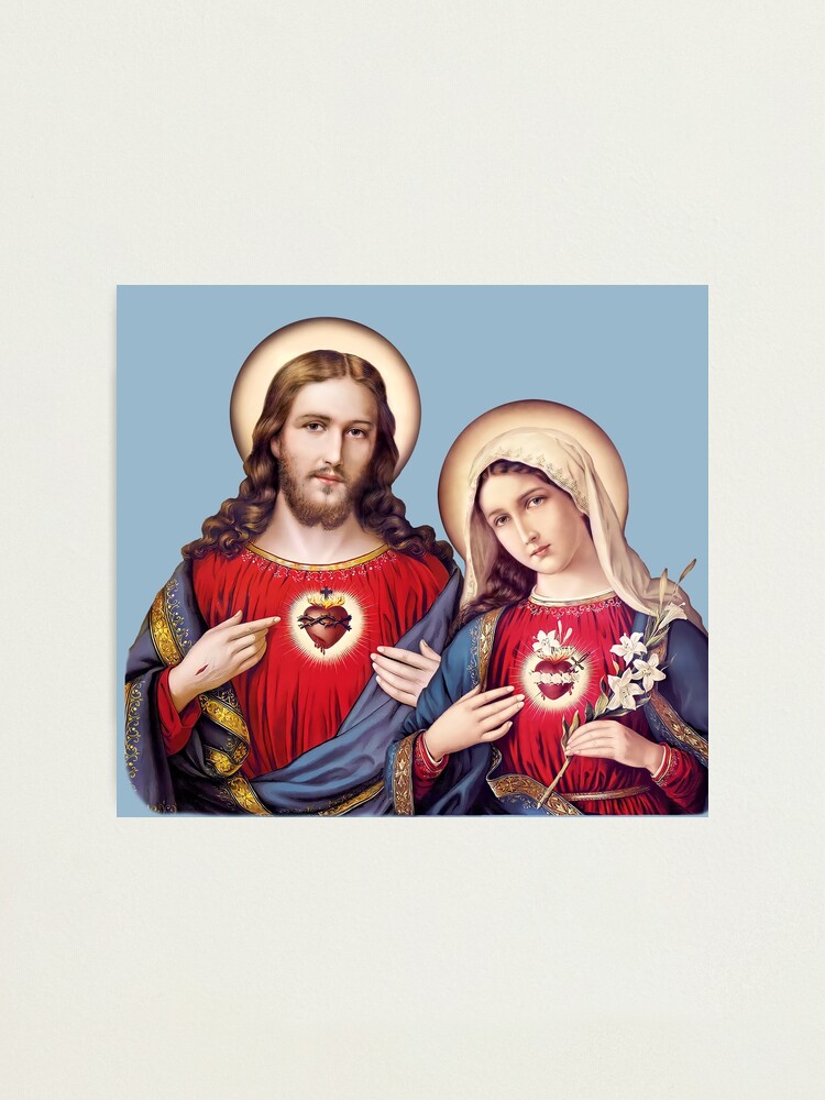 immaculate heart and sacred heart