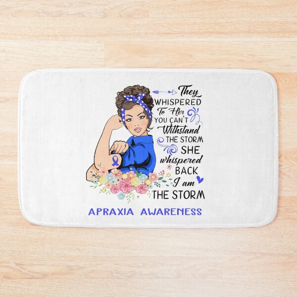 Item preview, I AM THE STORM APRAXIA AWARENESS designed and sold by Brad-FI.