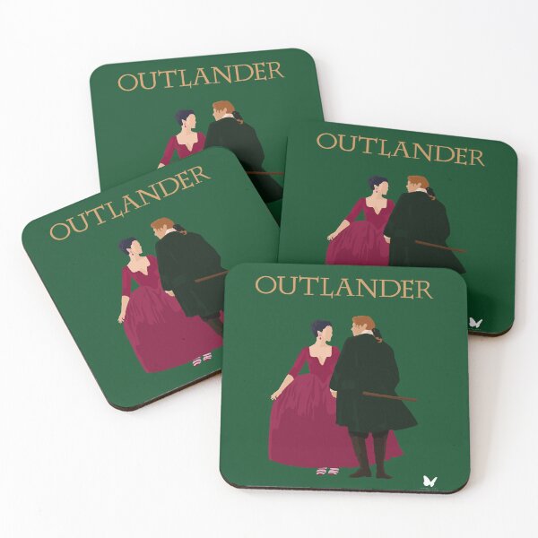 Item preview, Outlander Minimalist Poster designed and sold by Holly Dodd.