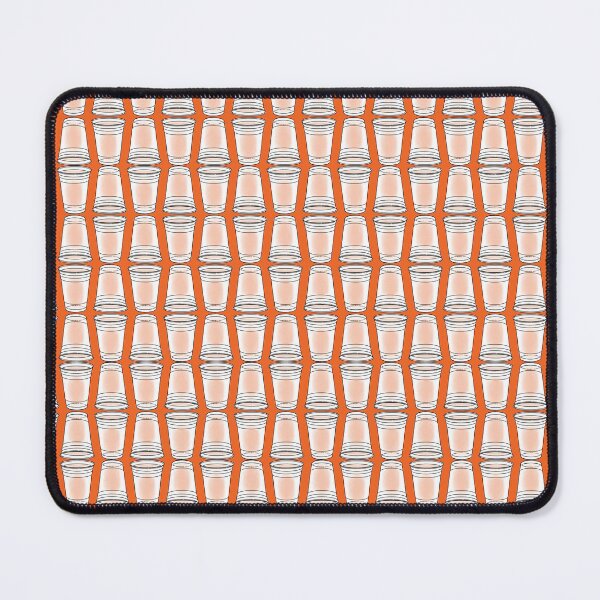 Item preview, Flip Cup Plastic Cup pattern in Orange designed and sold by MelindaLedsome.