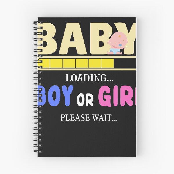 Item preview, Cute Baby Boy Girl Loading Cute Gender Reveal designed and sold by fantasyy.