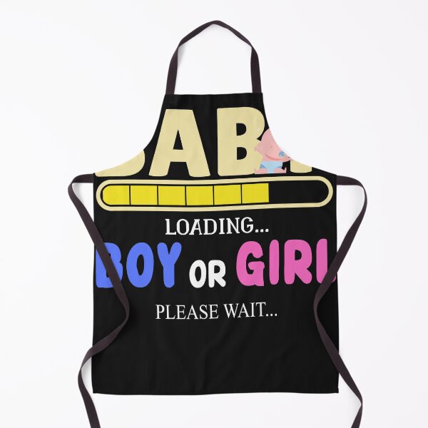 Item preview, Cute Baby Boy Girl Loading Cute Gender Reveal designed and sold by fantasyy.