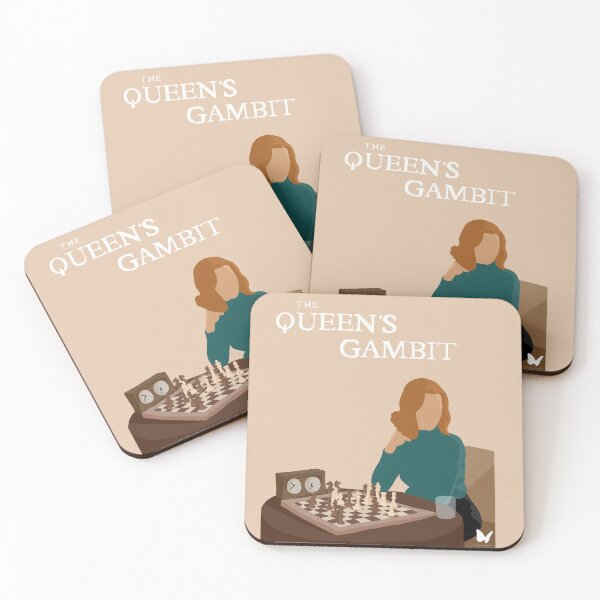 Item preview, The Queen's Gambit Minimalist Poster designed and sold by Holly Dodd.