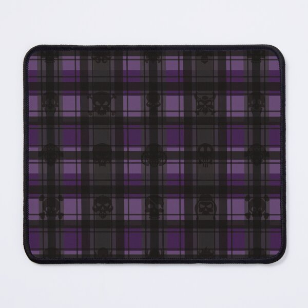 Item preview, Purple Gothic Skull Plaid designed and sold by NoBonesLife.