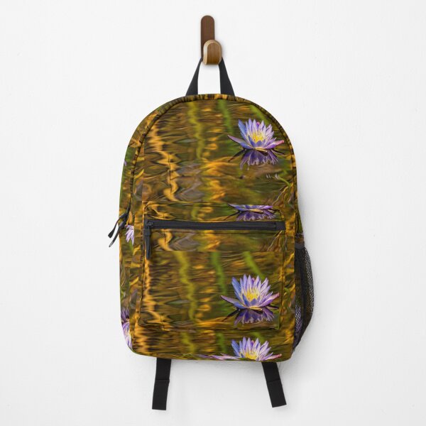 Item preview, Waterlily in Blue and Gold designed and sold by Kay Brewer.