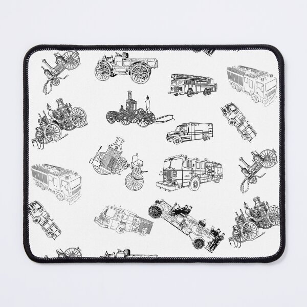 Item preview, Fire Trucks - Old and New designed and sold by MelindaLedsome.