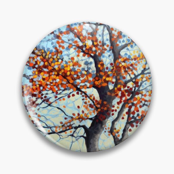 Item preview, Autumn beech tree, clear blue sky designed and sold by Svitac.