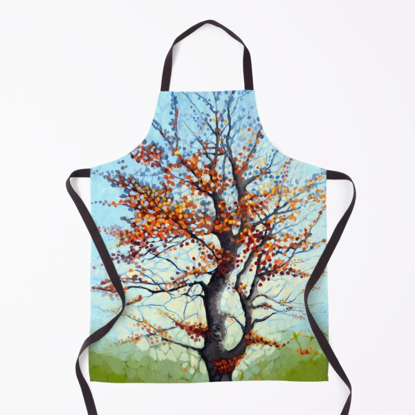 Item preview, Autumn beech tree, clear blue sky designed and sold by Svitac.