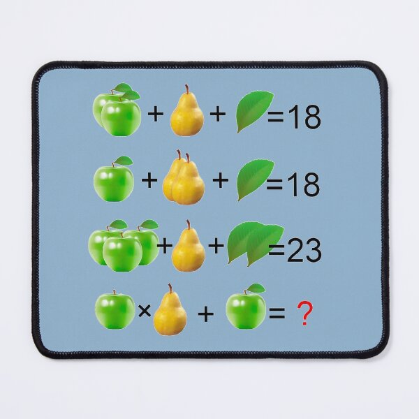 Item preview, Solve The Puzzle With Apples, Pears And Leaves designed and sold by Phantasmal-2-do.