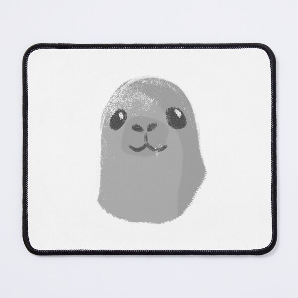 Item preview, Hand drawn rough cute Seal face designed and sold by jazzydevil.