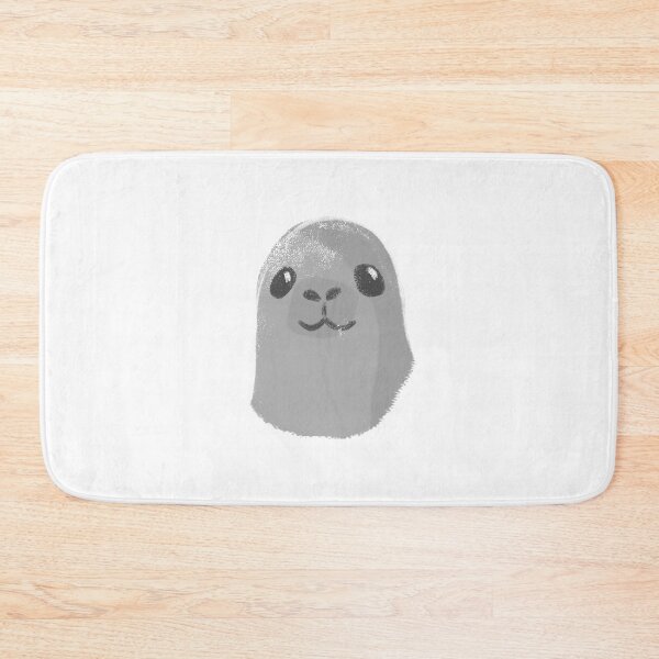 Item preview, Hand drawn rough cute Seal face designed and sold by jazzydevil.