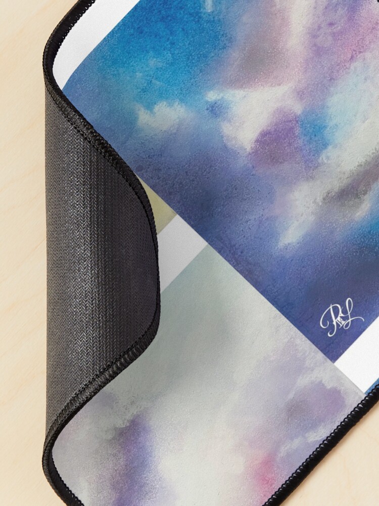 Alternate view of Pastel Clouds Mouse Pad