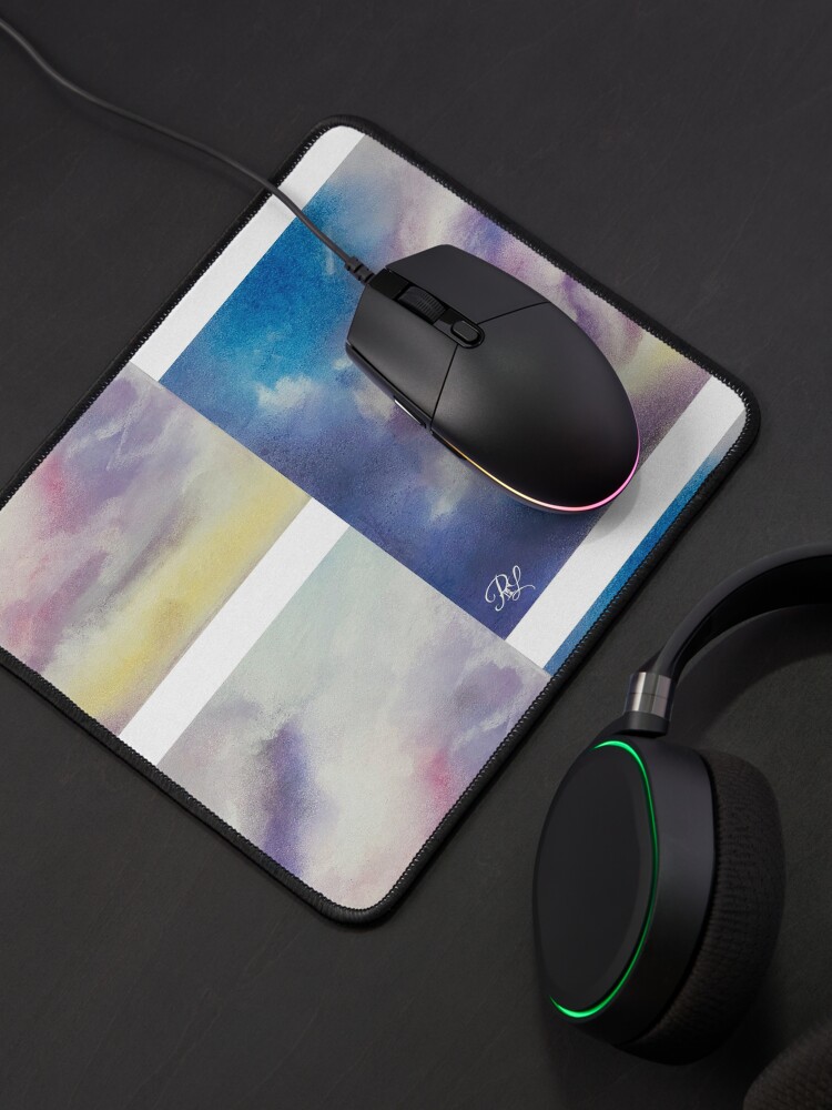 Alternate view of Pastel Clouds Mouse Pad