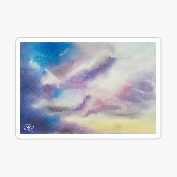 Pastel Clouds Sticker