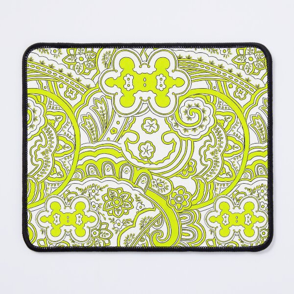 Item preview, Yellow Paisley Swirls designed and sold by MelindaLedsome.