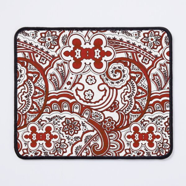 Item preview, Red Paisley Swirls designed and sold by MelindaLedsome.