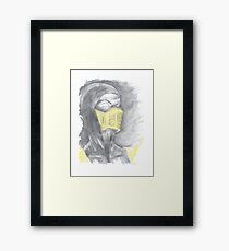 Mortal Kombat Scorpion Framed Print