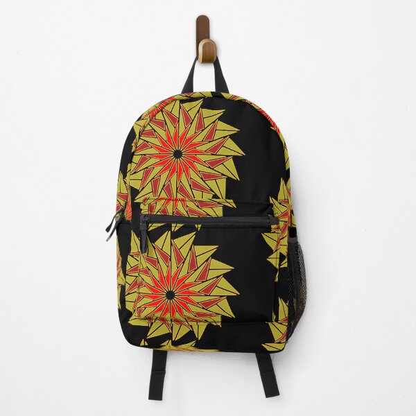 Item preview, Flor de Triángulos BlRGY designed and sold by Liz Redbrake.