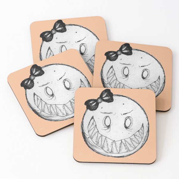 Item preview, SMILE - Laughing Daemon (Orange Peach Sherbet) designed and sold by CoraDaffodil.