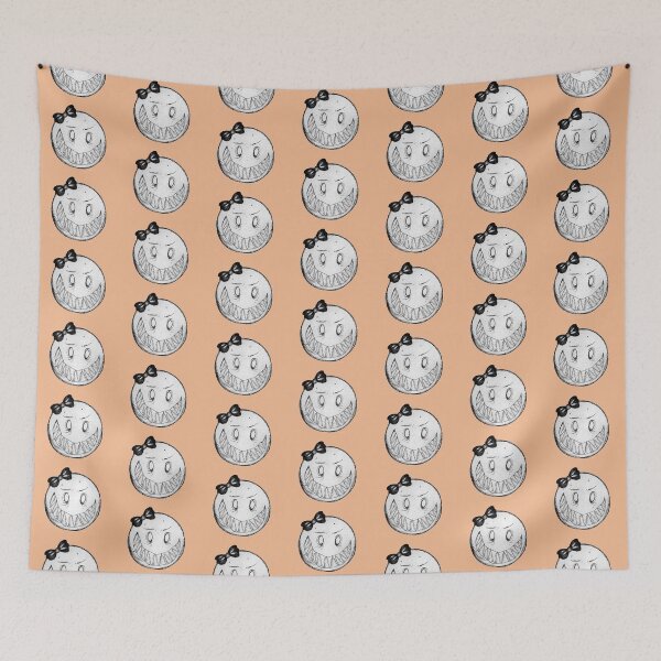 Item preview, SMILE - Laughing Daemon (Orange Peach Sherbet) designed and sold by CoraDaffodil.