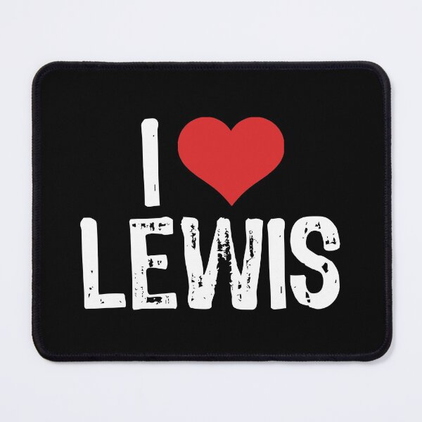 Item preview, I Love Lewis designed and sold by The "I Love Everything" Shop.