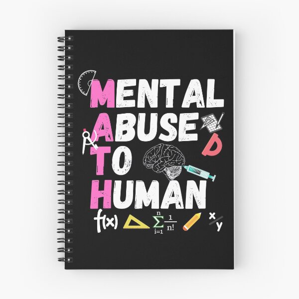 Item preview, Math Mental Abuse To Humans designed and sold by ronaldsonou.