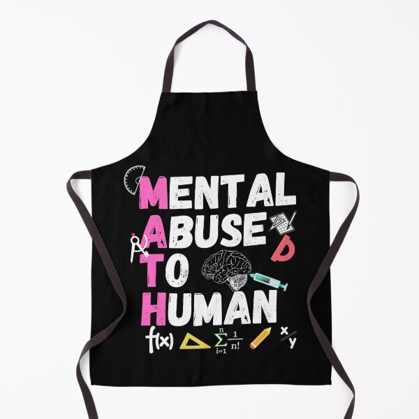 Item preview, Math Mental Abuse To Humans designed and sold by ronaldsonou.