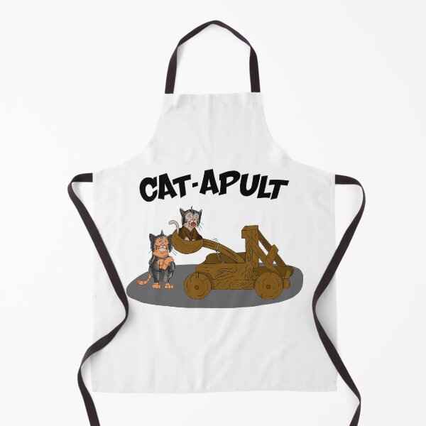Item preview, catapult, funny cats designed and sold by adrart7.