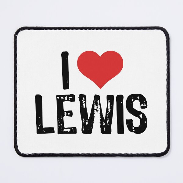 Item preview, I Love Lewis designed and sold by The "I Love Everything" Shop.