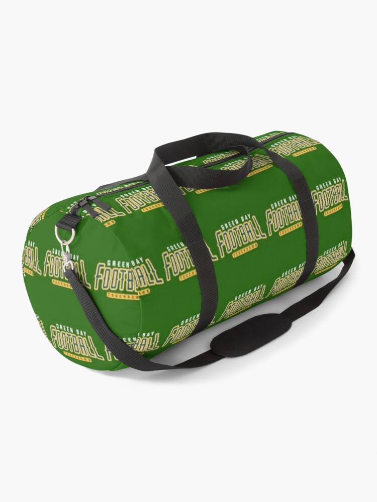 Green Bay Football Team - Touchdown' Duffle Bagundefined by igzine