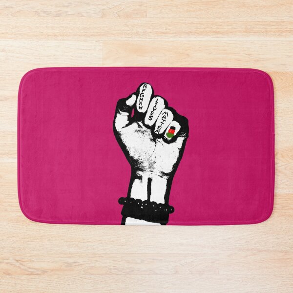 Item preview, Afghan Lives Matter fist designed and sold by Saba-Red-Ideas.