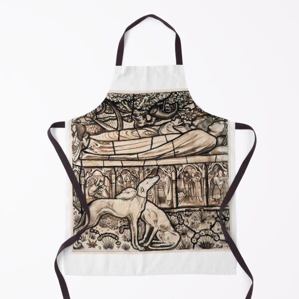Item preview, Dogs With The Tomb of Tristram and Iseult (1862) designed and sold by pentagonalshop.