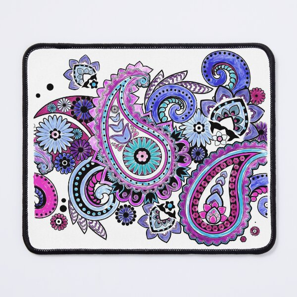 Item preview, Purple Paisley Swirls designed and sold by MelindaLedsome.