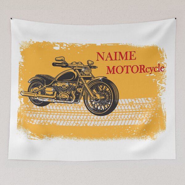 Item preview,    Naime motorcycle "MOTORCYCLE" logo design designed and sold by NAIMe-stor10.