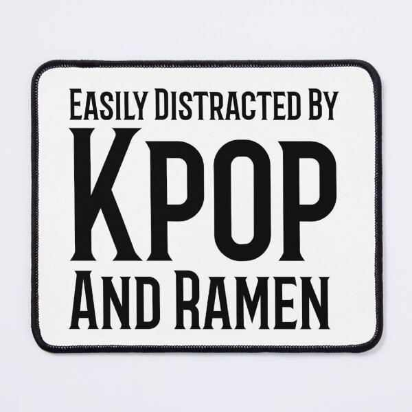 Item preview, Easily Distracted By Kpop And Ramen designed and sold by Edenjodie.