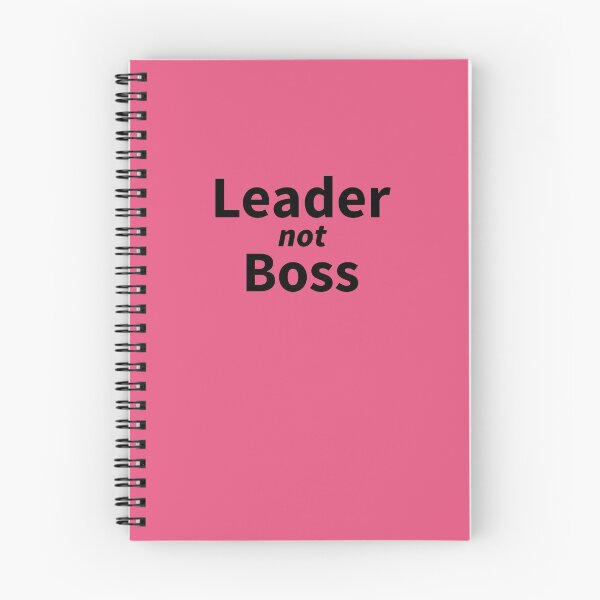 Item preview, Leader not Boss designed and sold by RiadMannan.