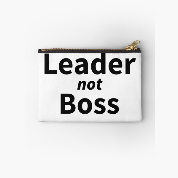 Item preview, Leader not Boss designed and sold by RiadMannan.