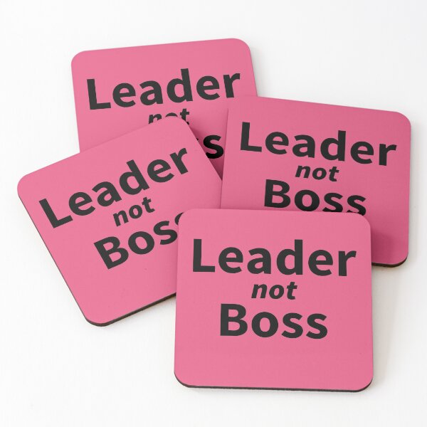 Item preview, Leader not Boss designed and sold by RiadMannan.