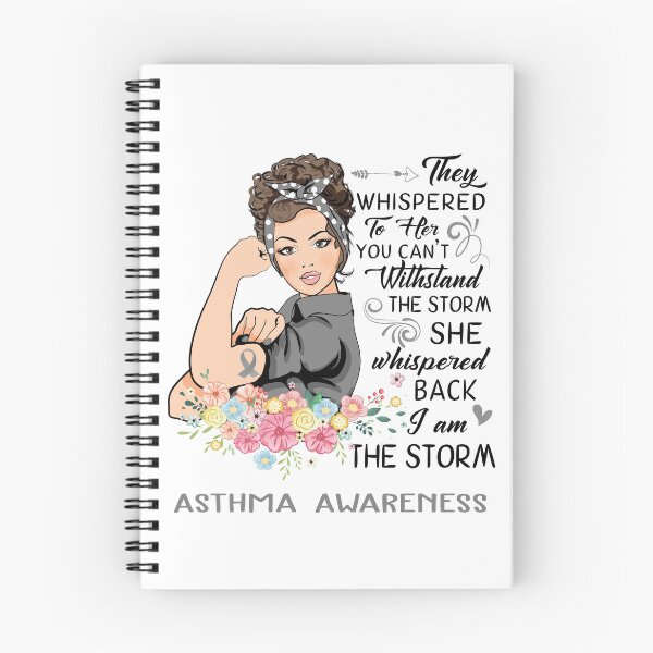 Item preview, I AM THE STORM ASTHMA AWARENESS designed and sold by Brad-FI.