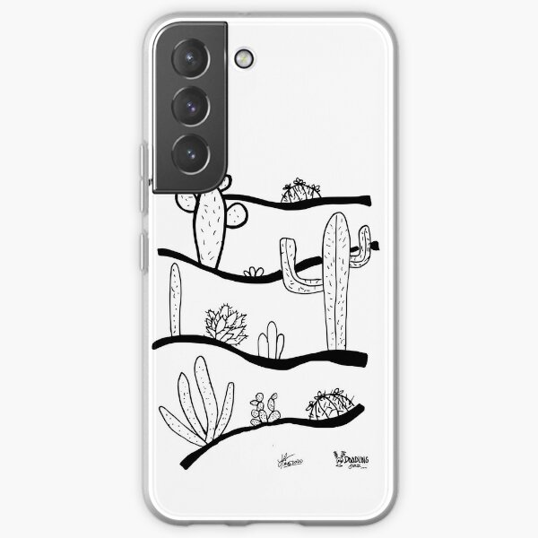 Desert Cactus Doodle 2021 Samsung Galaxy Soft Case