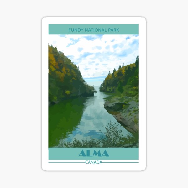 Item preview, Travel Series - Alma - Fundy National Park designed and sold by MariahsGallery.