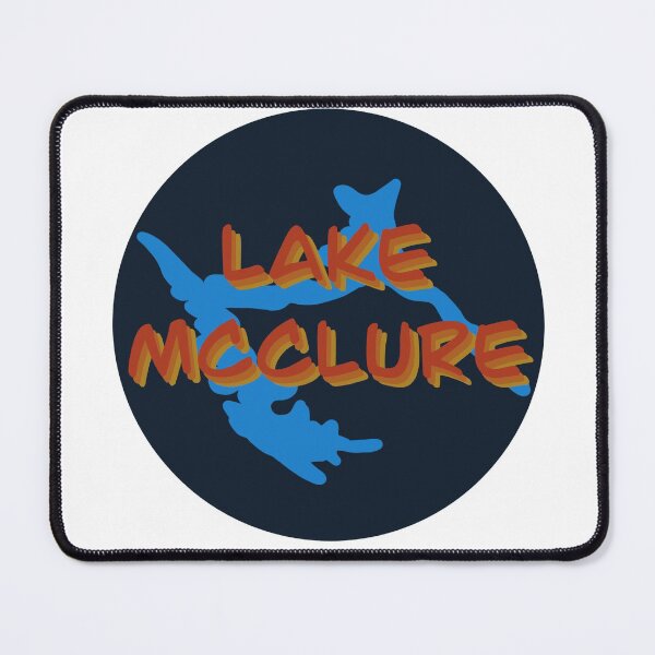Item preview, Lake McClure California Outline Circle designed and sold by Mghoward19.