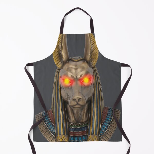 Item preview, The Ancient Egyptian God Anubis Shines With Red Eyes designed and sold by Phantasmal-2-do.