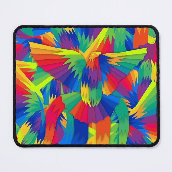 Item preview, Colorful Bird Pop Art 4 designed and sold by steaqy.