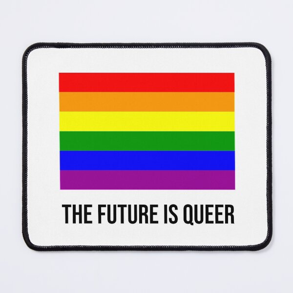 Item preview, The future is queer - gay flag   designed and sold by Inspirationmotivation.