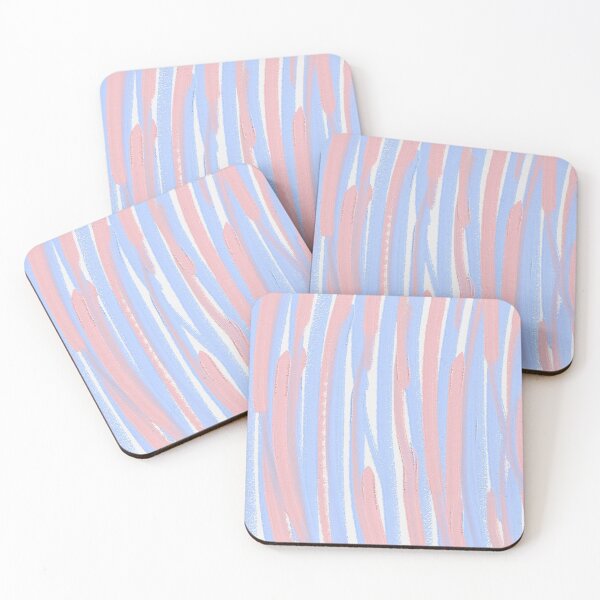 Item preview, Pastel Sherbet Brush Stroke Abstract Art Oil Painting Print Pattern Design designed and sold by hopecope.
